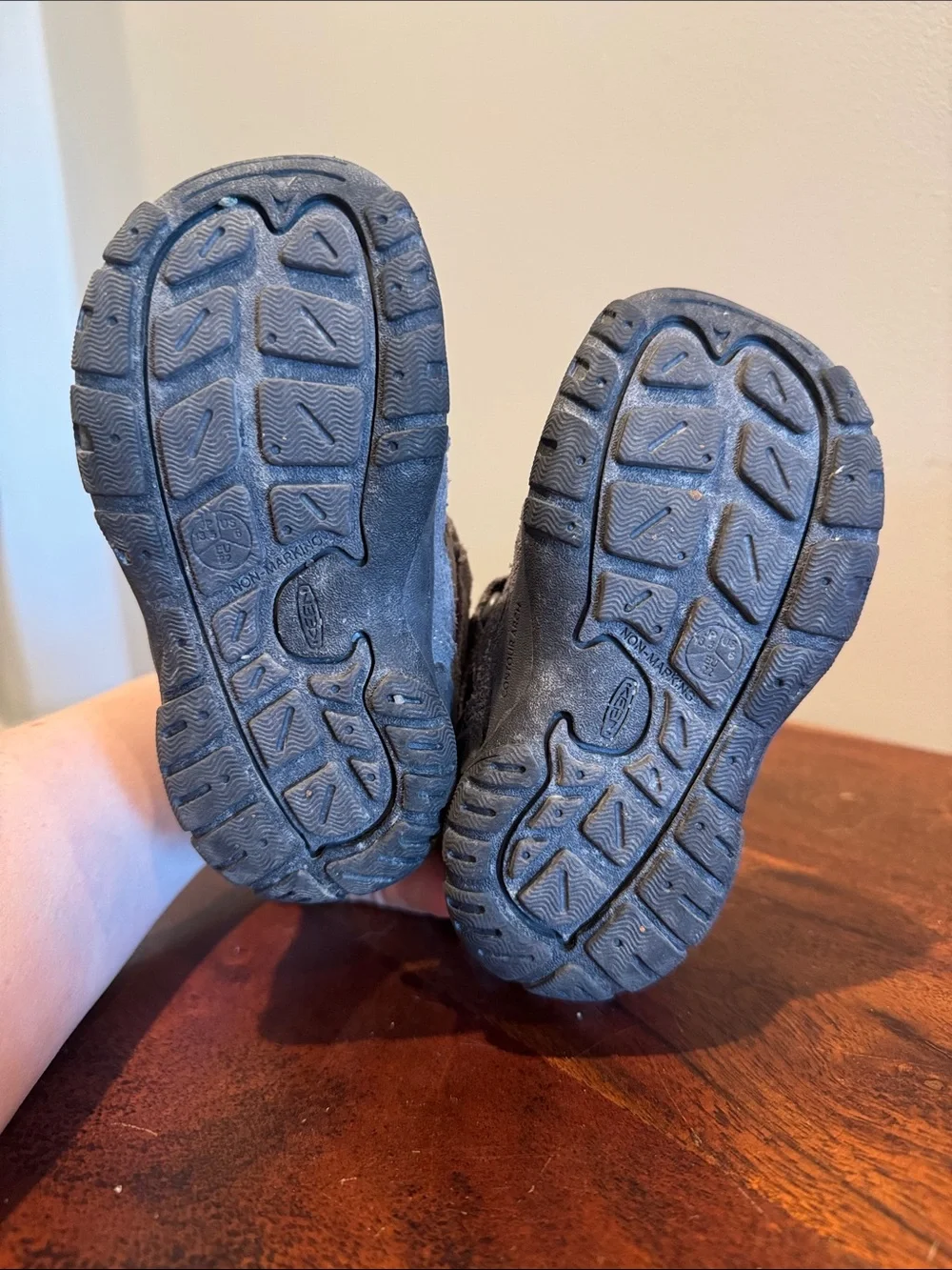 Keen Kids Purple and Gray Winter Boots